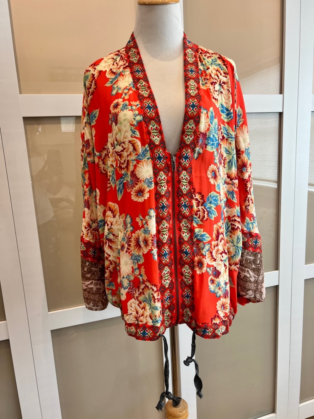 Free People Wildflower Floral Kimono